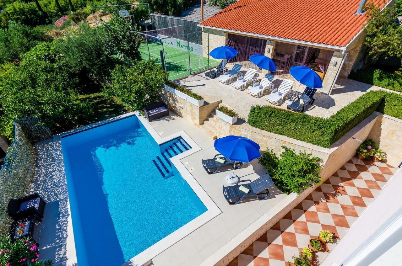 Villa Mateo with Private Pool Gruda Esterno foto