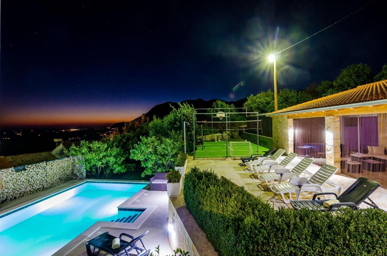 Villa Mateo with Private Pool Gruda Esterno foto