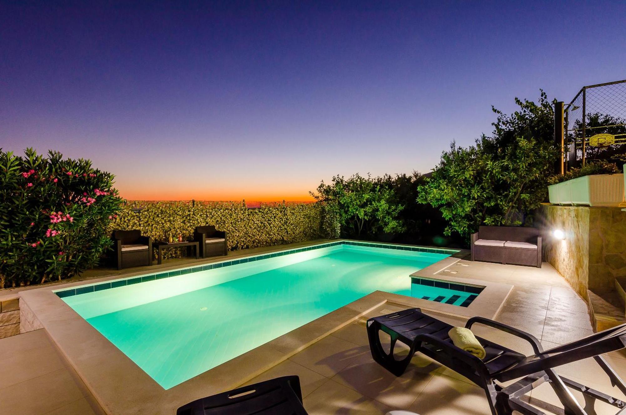 Villa Mateo with Private Pool Gruda Esterno foto